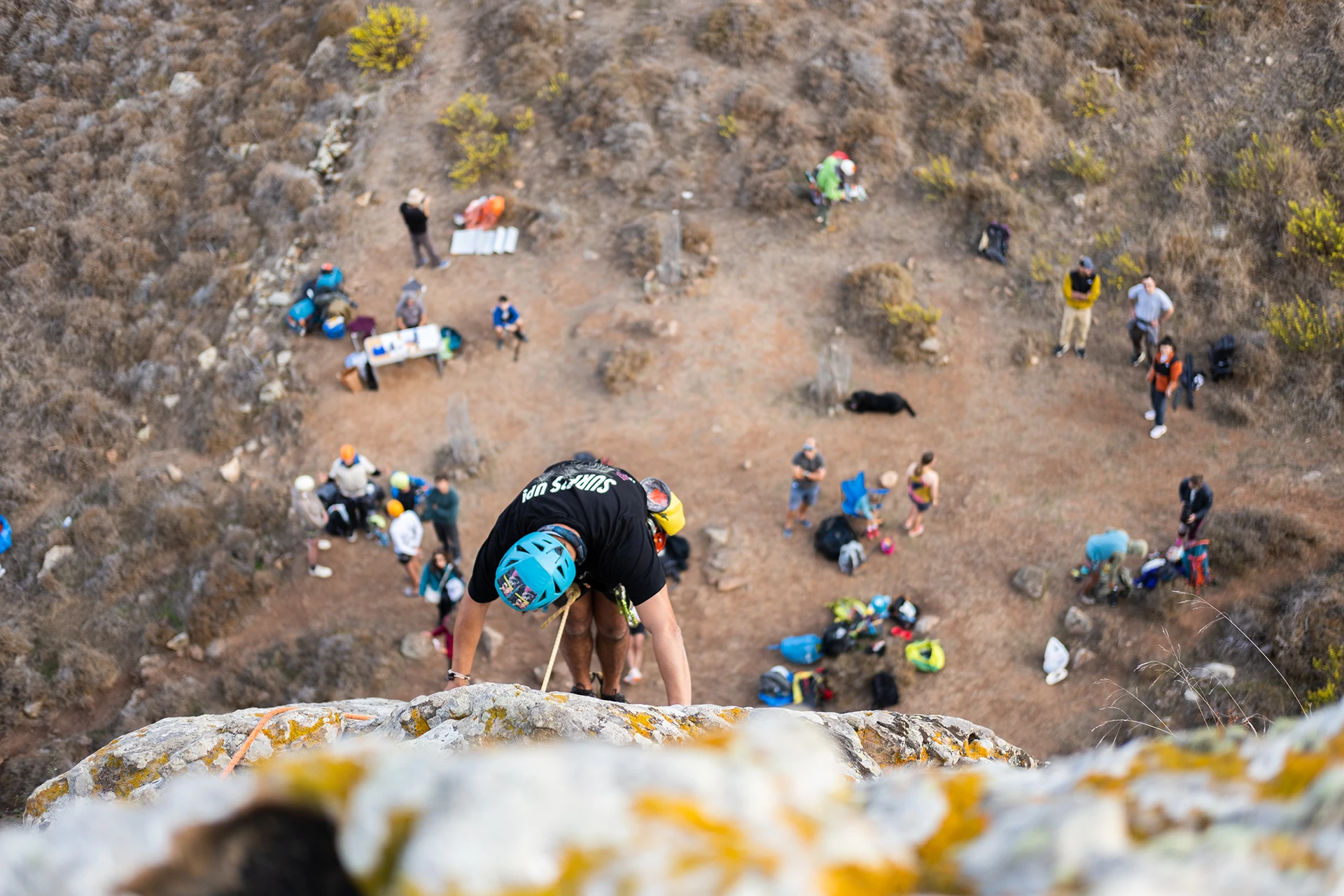 ineia rock climbing site cyprus