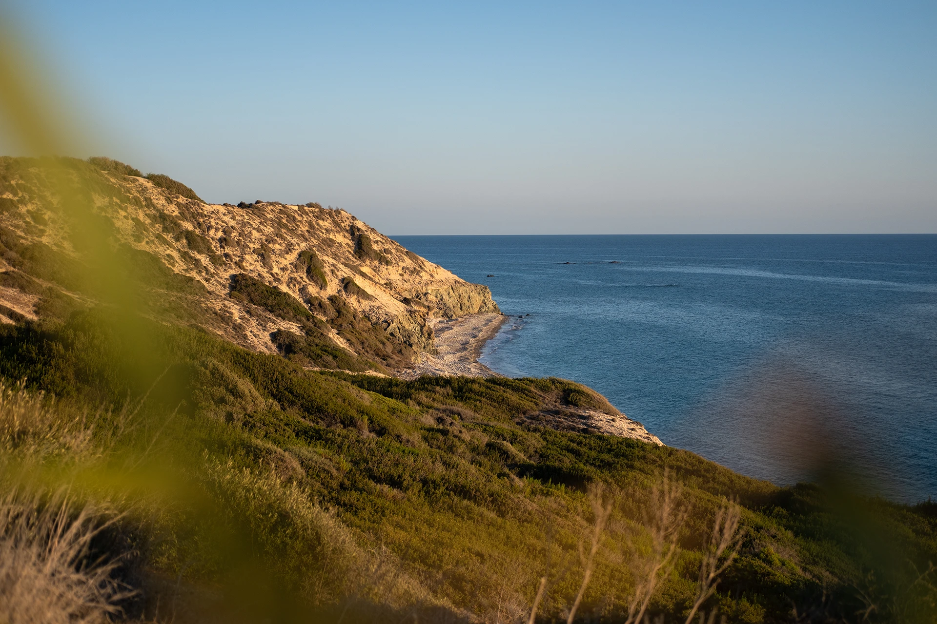 ineia rock climbing site cyprus