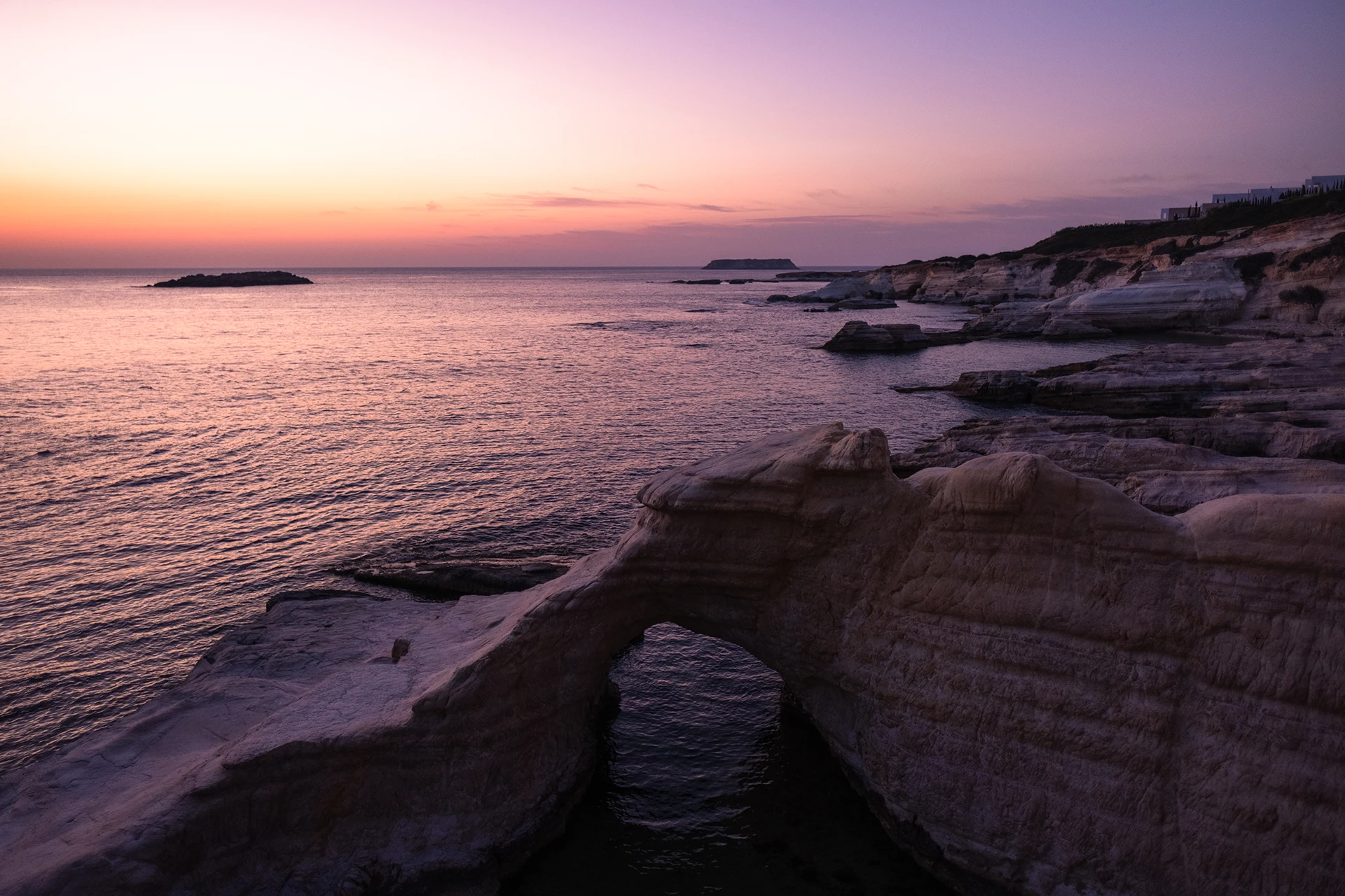 sea caves pegeia cyprus
