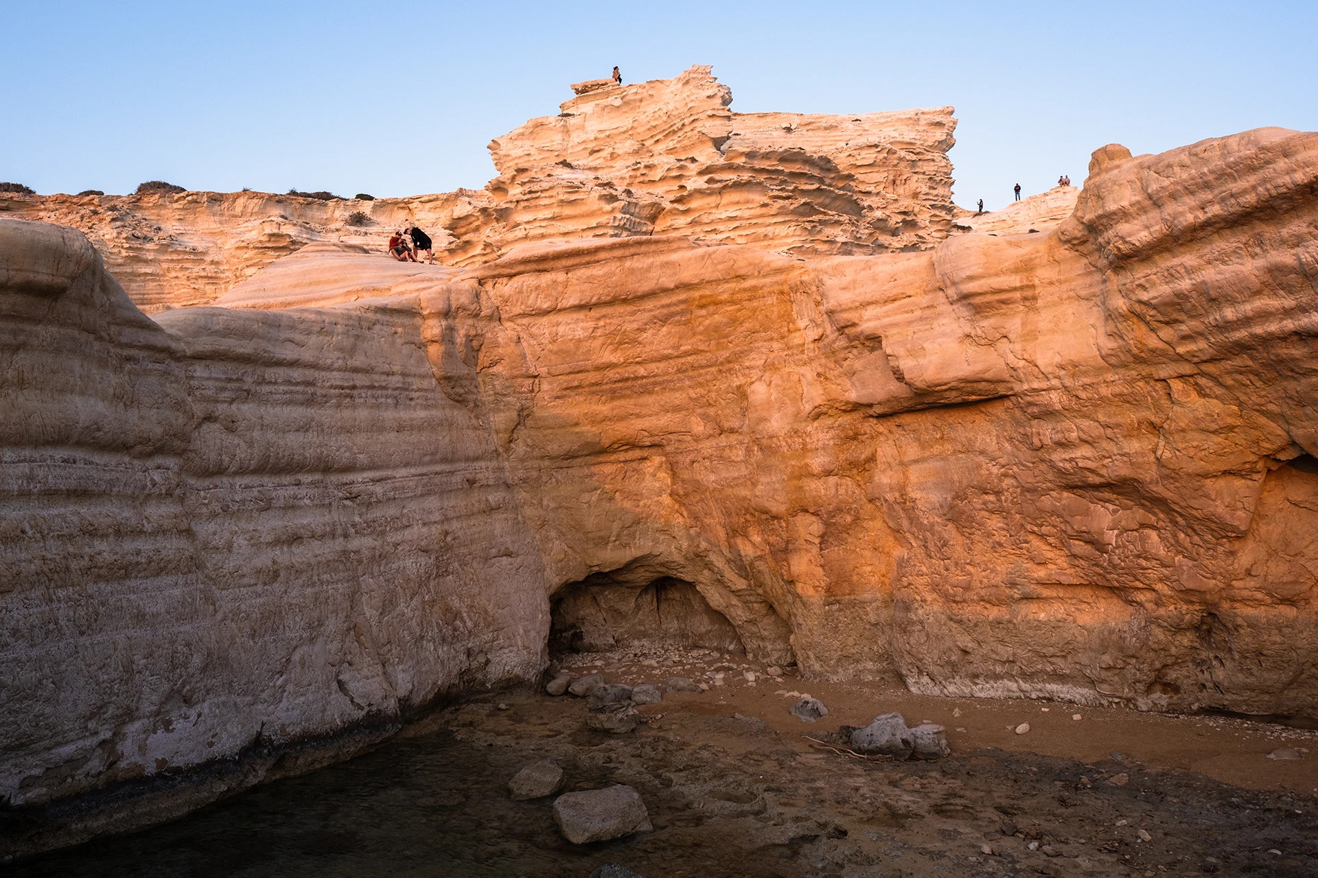 sea caves pegeia cyprus