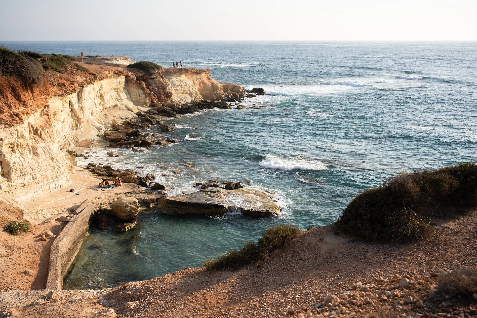 sea caves pegeia cyprus